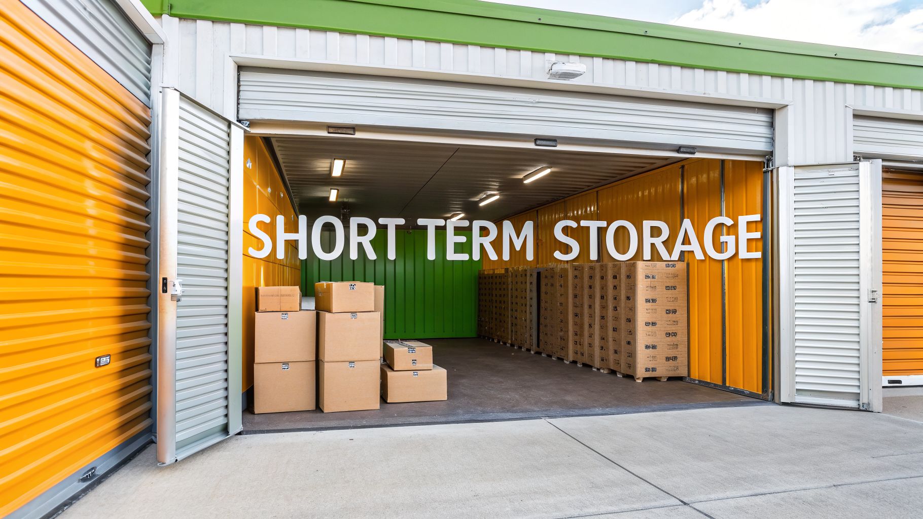 Your Guide to Short Term Self Storage Solutions Orange Box Self Storage